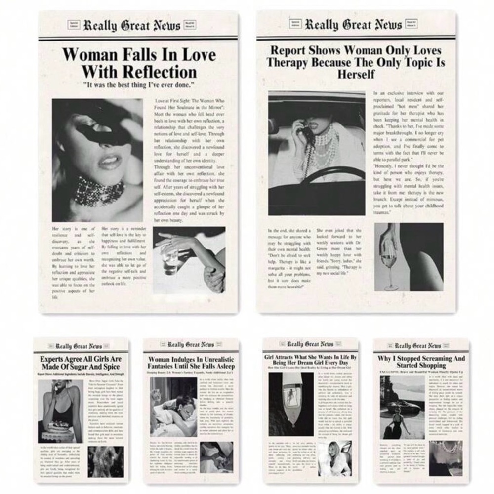 Really Great News Graphic Posters